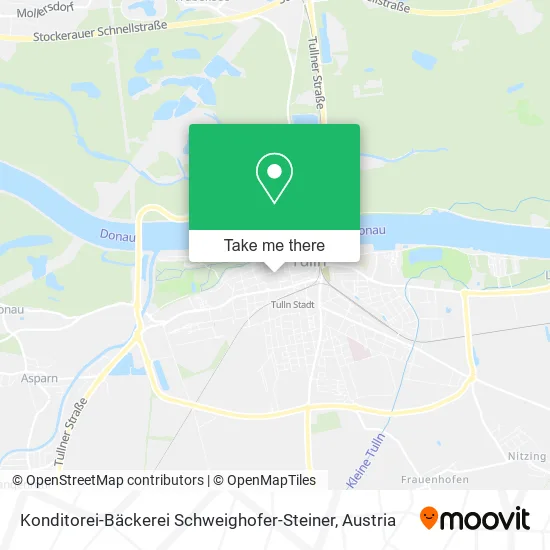 Konditorei-Bäckerei Schweighofer-Steiner map