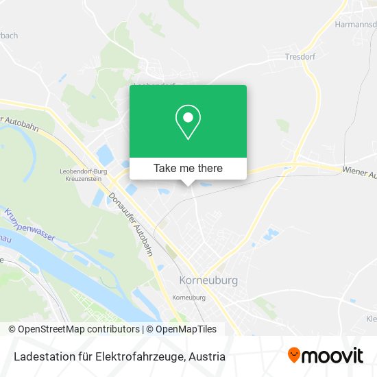 Ladestation für Elektrofahrzeuge map
