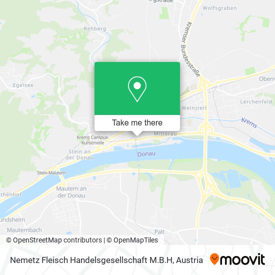 Nemetz Fleisch Handelsgesellschaft M.B.H map