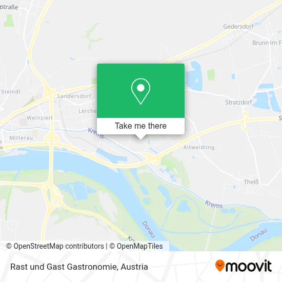 Rast und Gast Gastronomie map