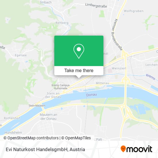 Evi Naturkost HandelsgmbH map