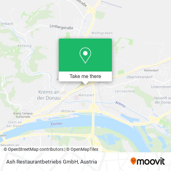 Ash Restaurantbetriebs GmbH map