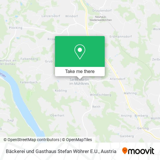 Bäckerei und Gasthaus Stefan Wöhrer E.U. map