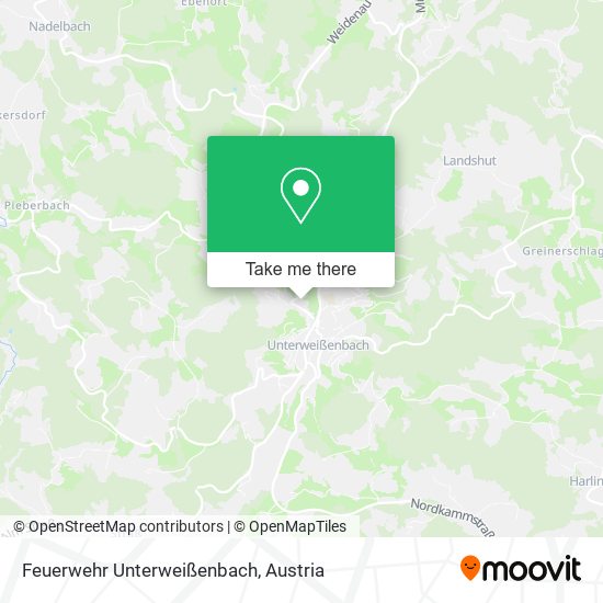 Feuerwehr Unterweißenbach map