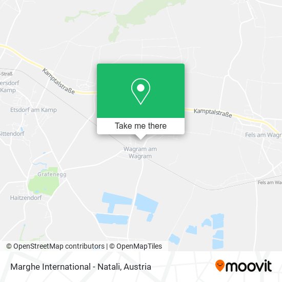 Marghe International - Natali map