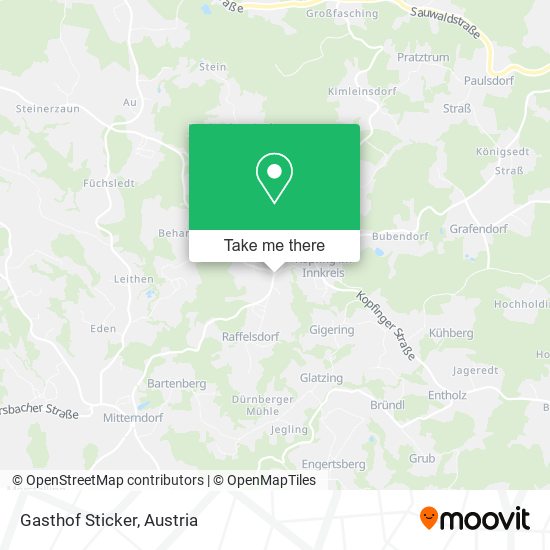 Gasthof Sticker map