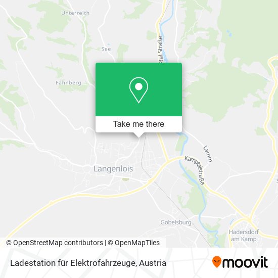 Ladestation für Elektrofahrzeuge map