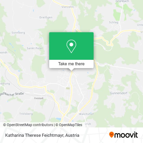 Katharina Therese Feichtmayr map