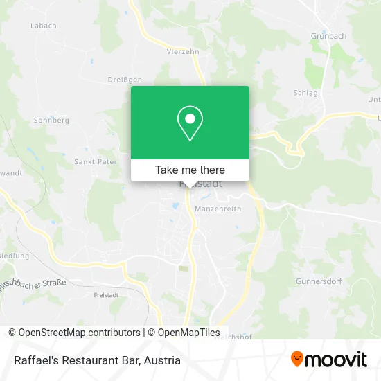 Raffael's Restaurant Bar map
