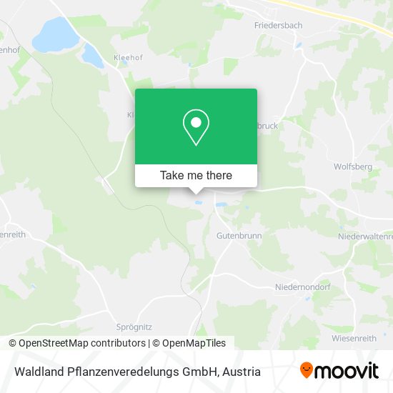 Waldland Pflanzenveredelungs GmbH map