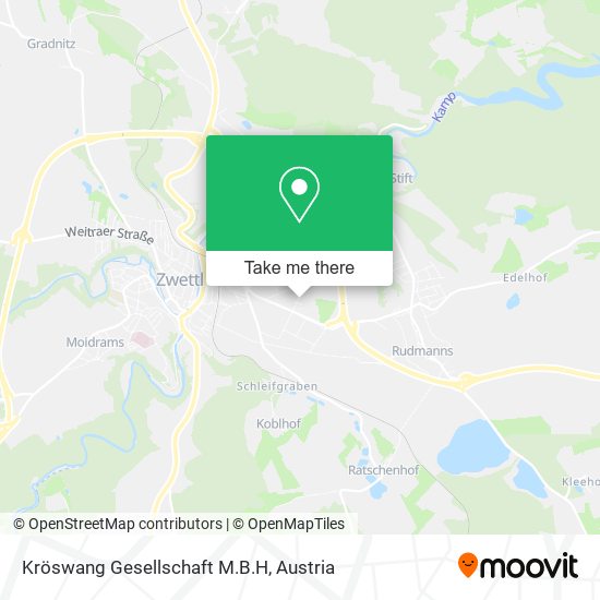 Kröswang Gesellschaft M.B.H map
