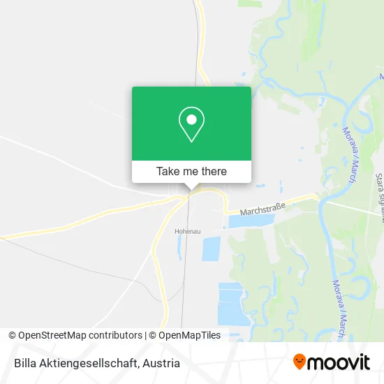 Billa Aktiengesellschaft map