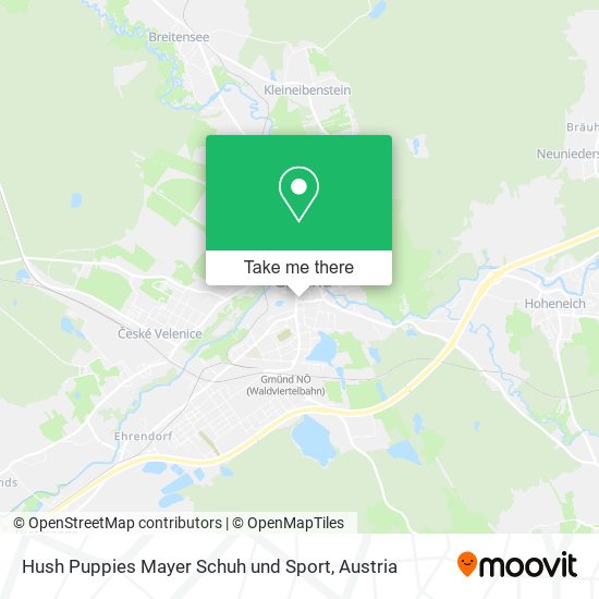 Hush Puppies Mayer Schuh und Sport map