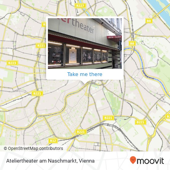 Ateliertheater am Naschmarkt map
