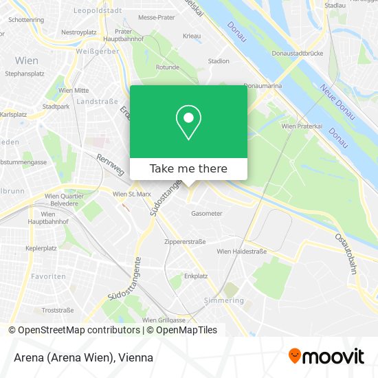 Arena (Arena Wien) map