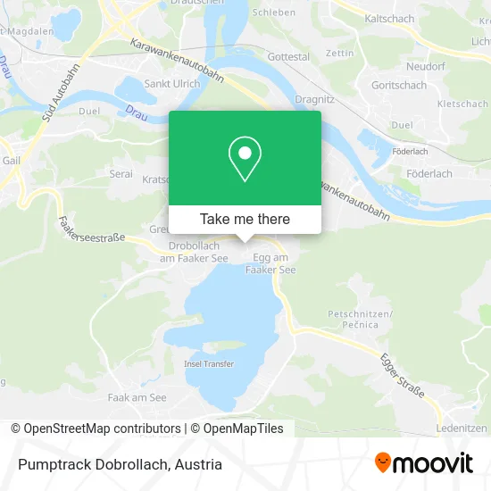 Pumptrack Dobrollach map