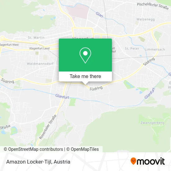 Amazon Locker-Tijl map