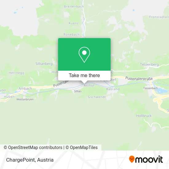 ChargePoint map