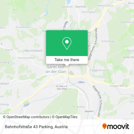 Bahnhofstraße 43 Parking map
