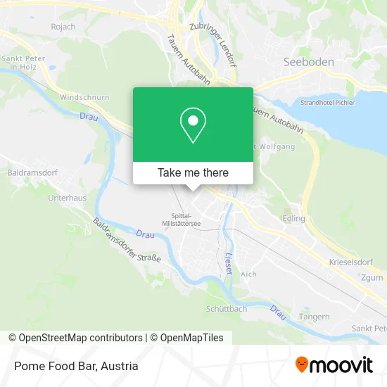 Pome Food Bar map