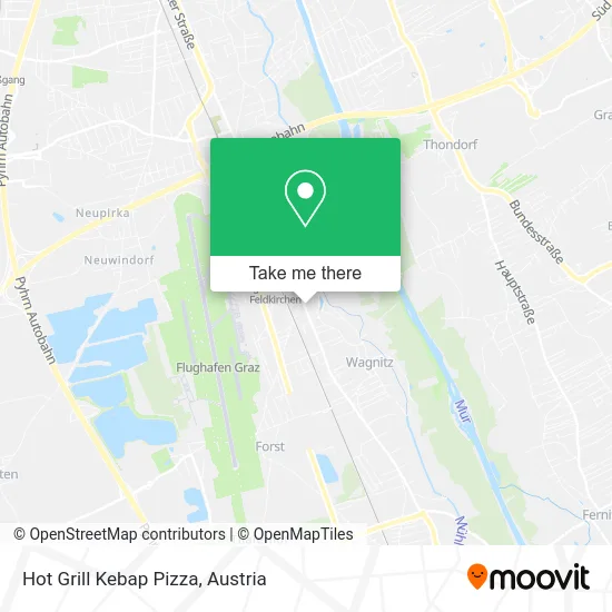 Hot Grill Kebap Pizza map