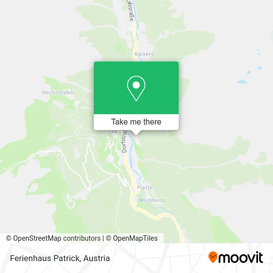 Ferienhaus Patrick map