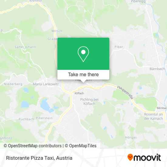 Ristorante Pizza Taxi map
