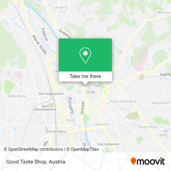Good Taste Shop map