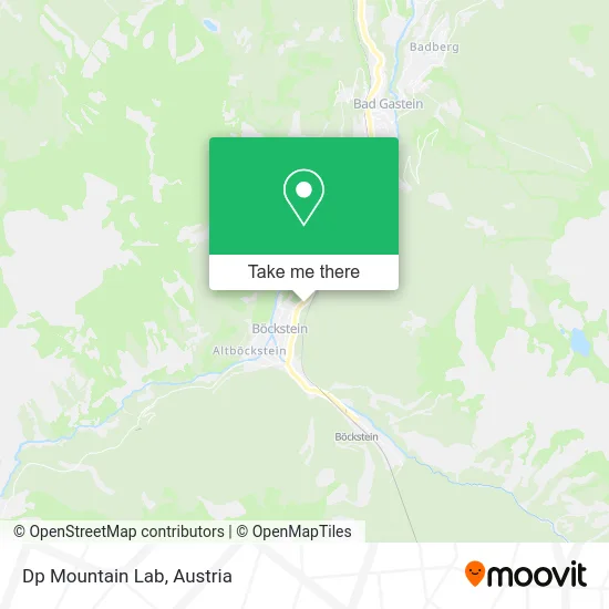 Dp Mountain Lab map