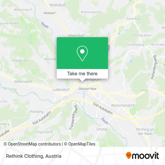 Rethink Clothing map