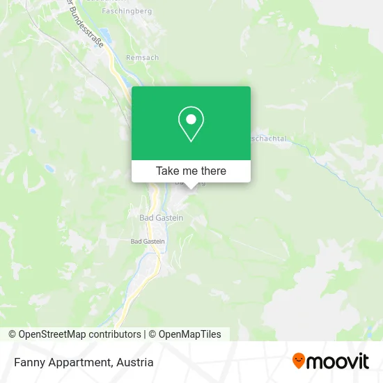 Fanny Appartment map