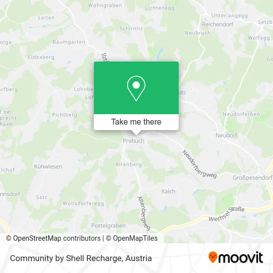Community by Shell Recharge map