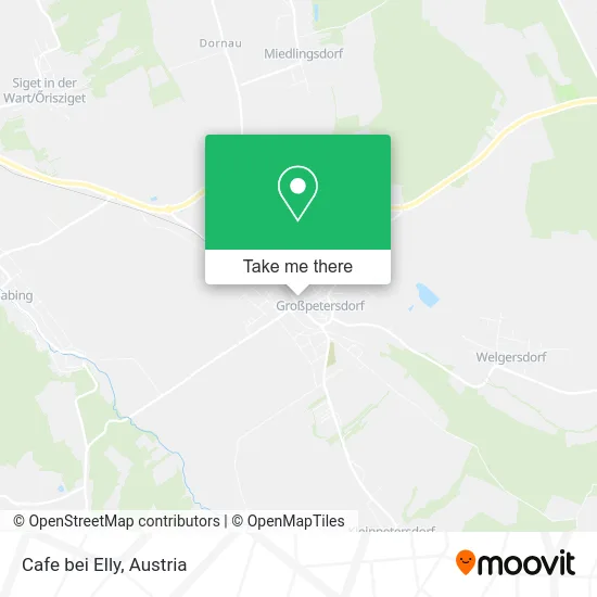 Cafe bei Elly map