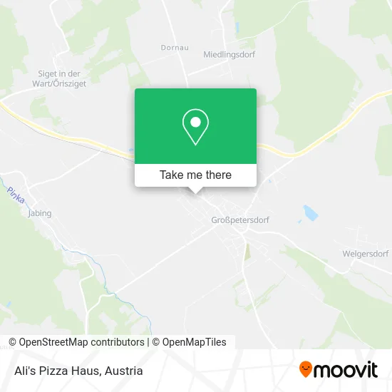 Ali's Pizza Haus map