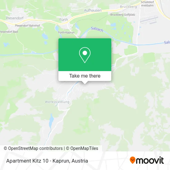 Apartment Kitz 10 - Kaprun map