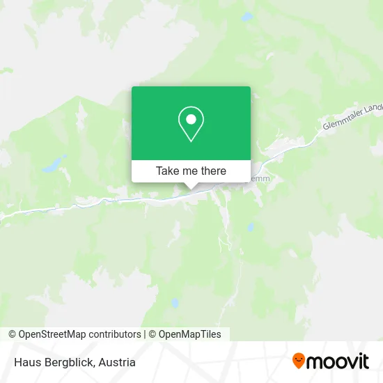 Haus Bergblick map