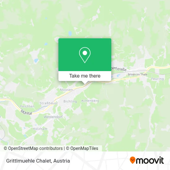 Grittlmuehle Chalet map