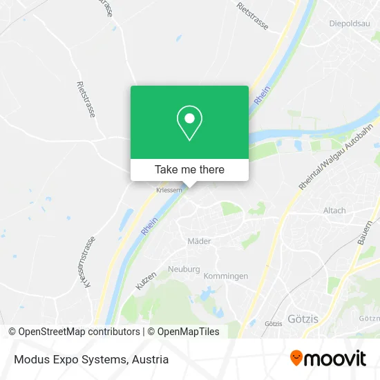 Modus Expo Systems map