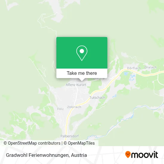 Gradwohl Ferienwohnungen map