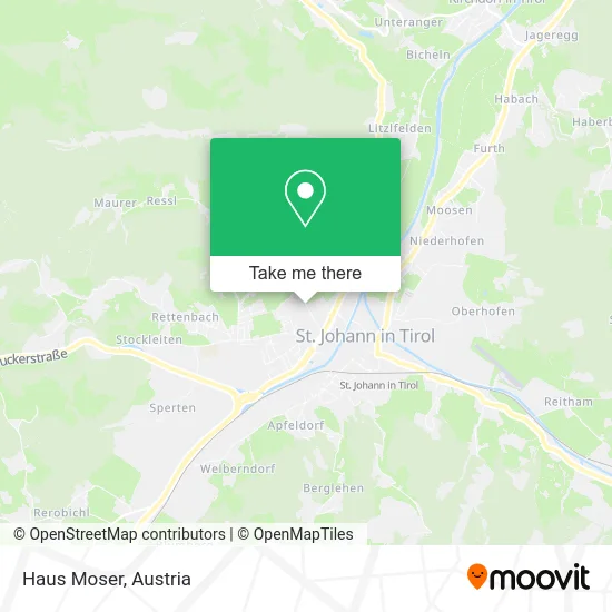Haus Moser map