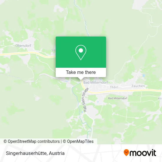 Singerhauserhütte map