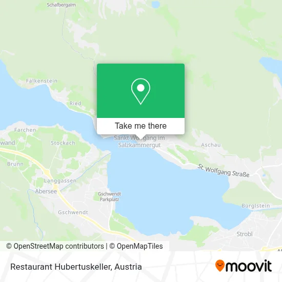 Restaurant Hubertuskeller map