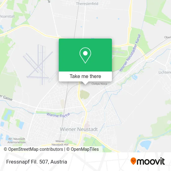 Fressnapf Fil. 507 map