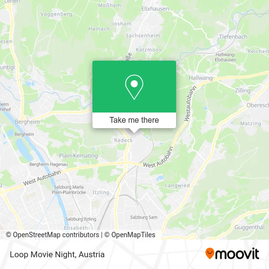 Loop Movie Night map
