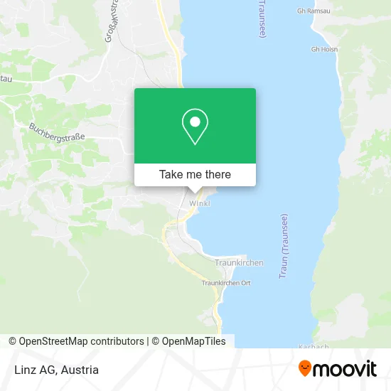Linz AG map