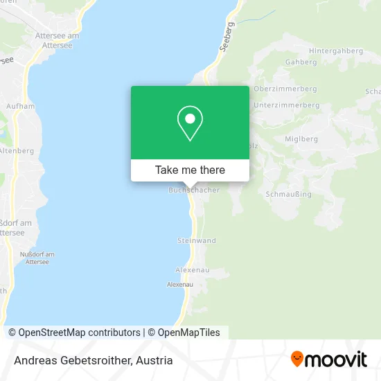 Andreas Gebetsroither map