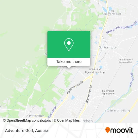 Adventure Golf map