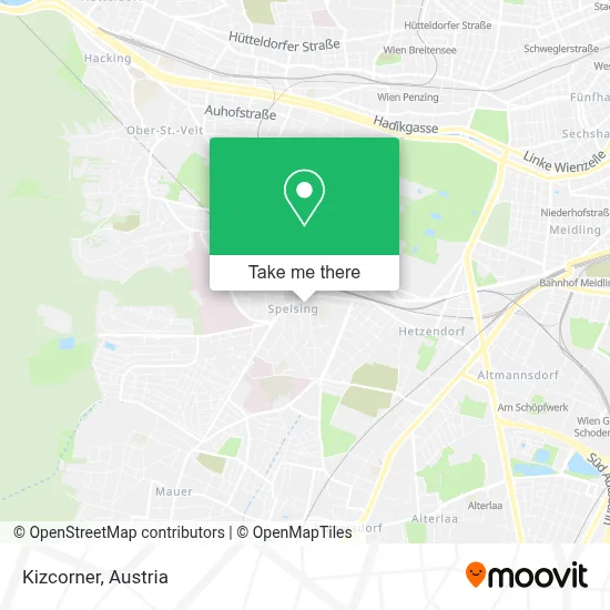 Kizcorner map