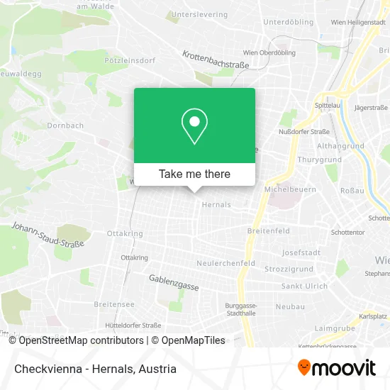 Checkvienna - Hernals map