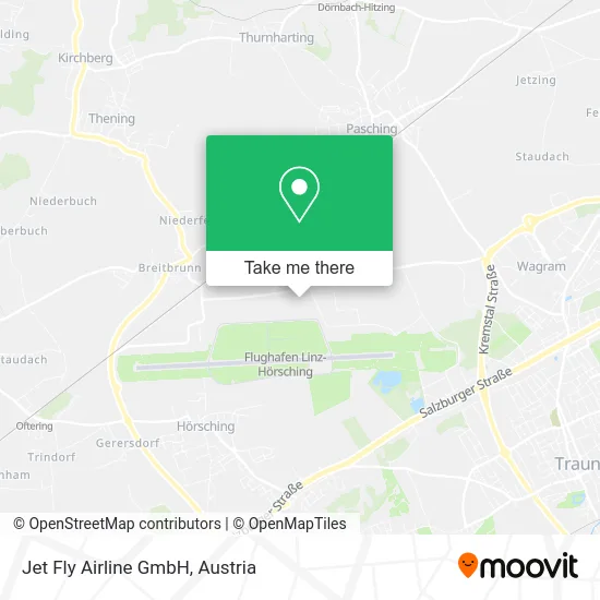 Jet Fly Airline GmbH map